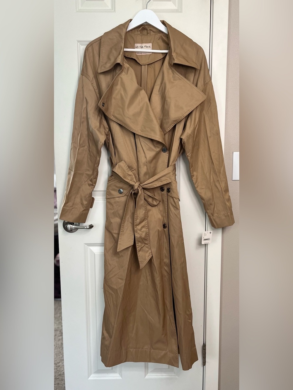 Free People We The Free Soho Rain Trench Coat NWT